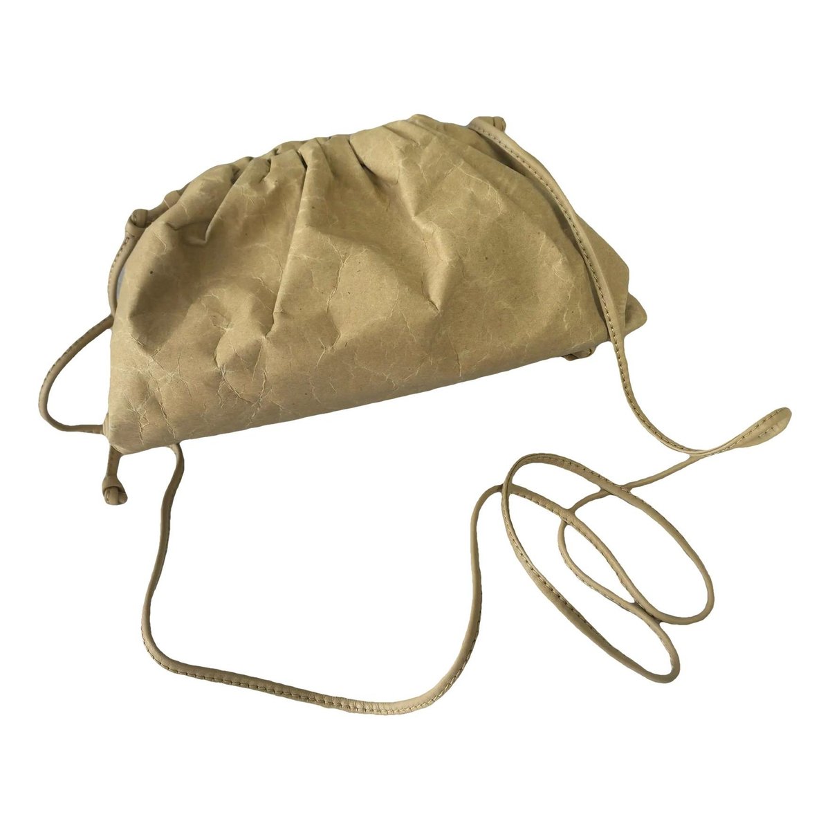 Pouch leather crossbody bag