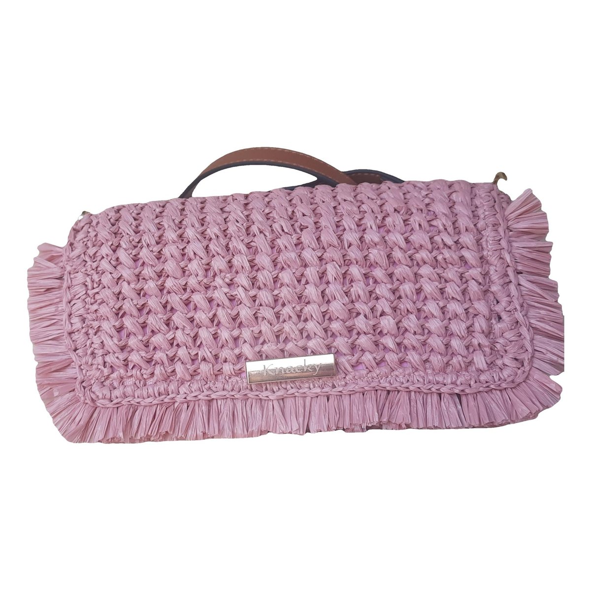 Crochet crossbody bag