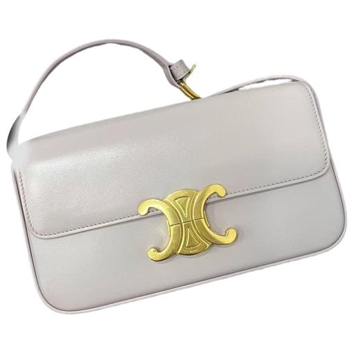 Triomphe Long leather handbag