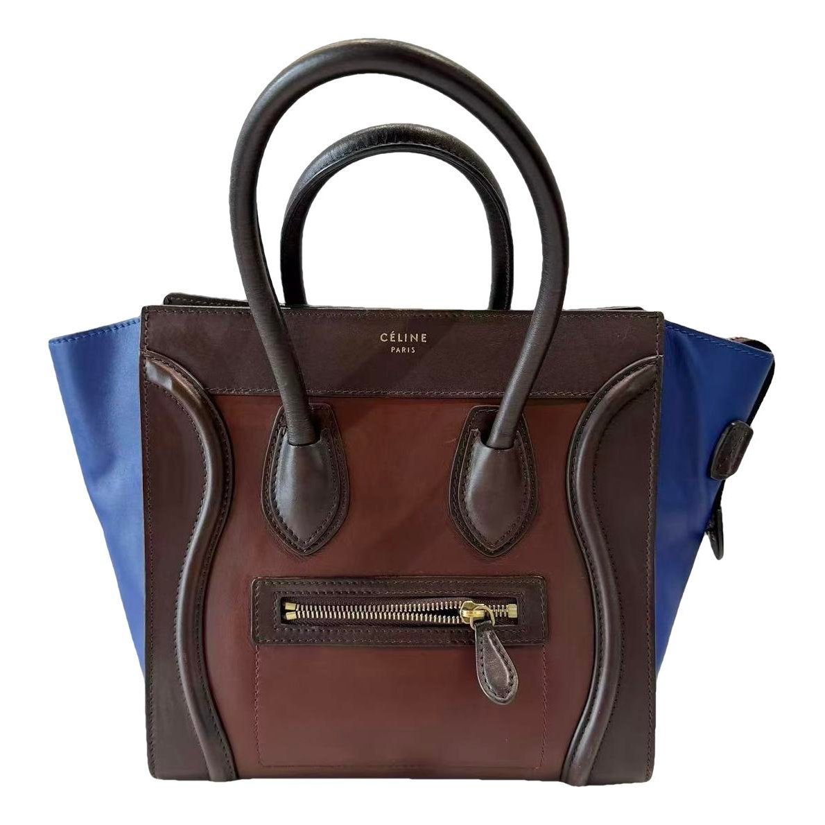 Luggage leather handbag