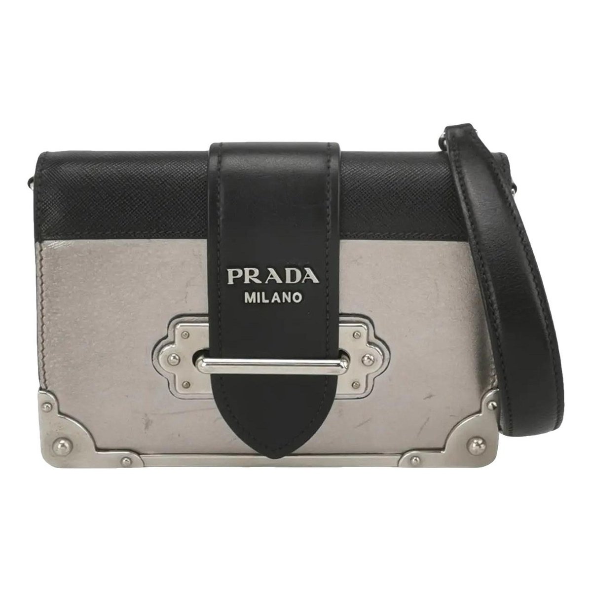 Cahier leather crossbody bag
