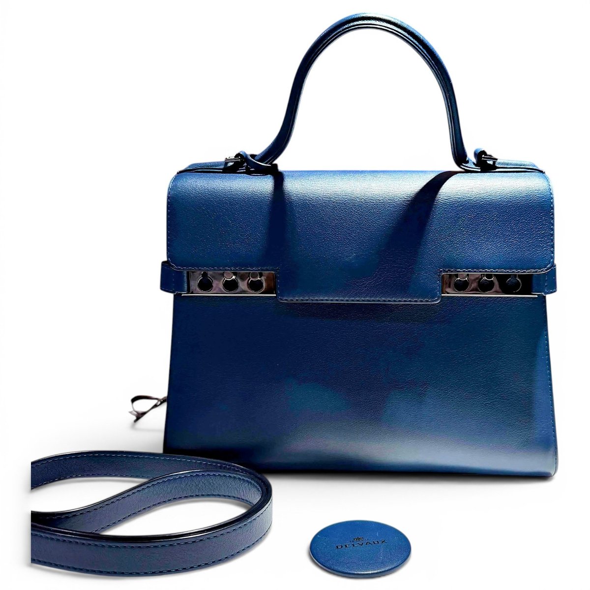 Tempête leather handbag