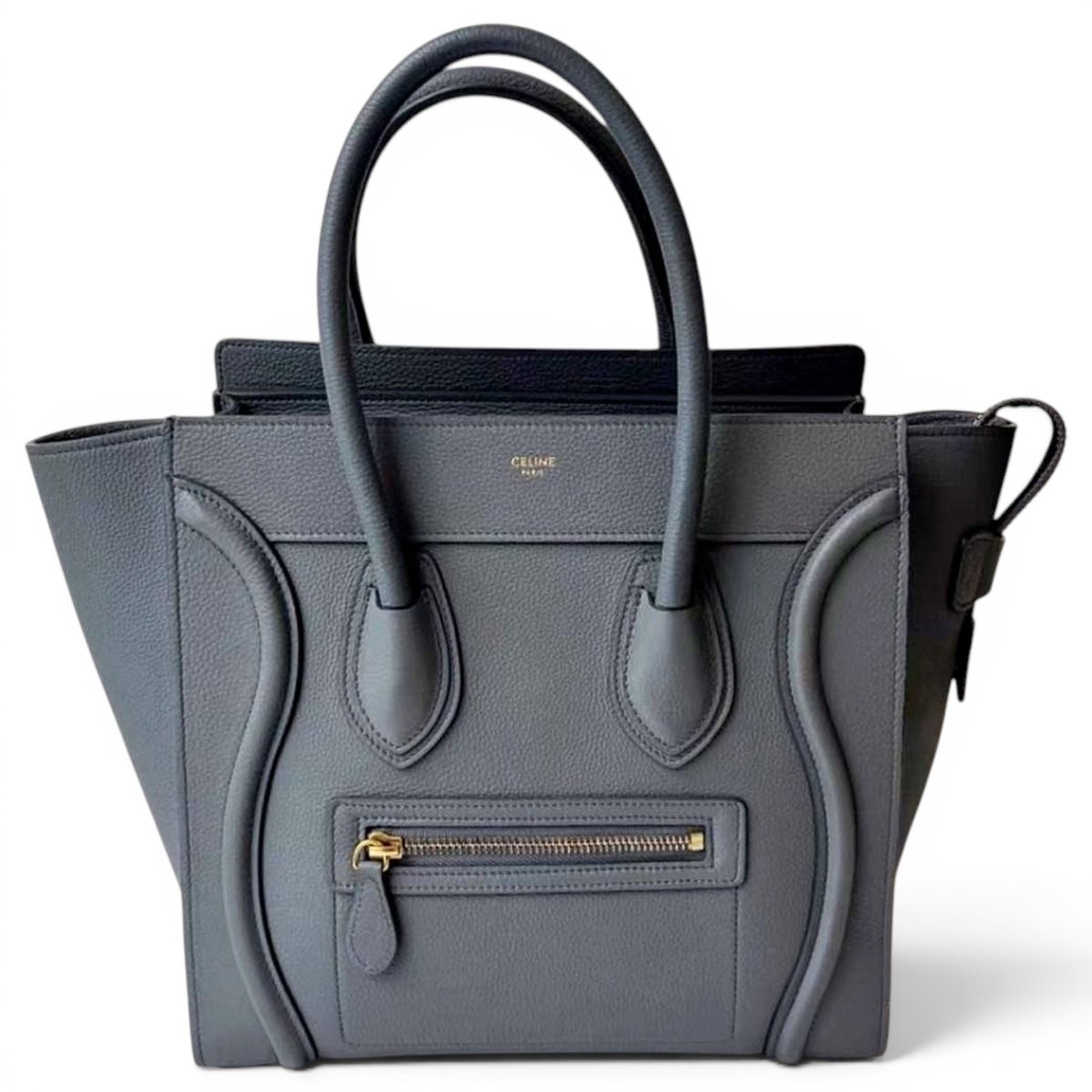 Luggage leather tote