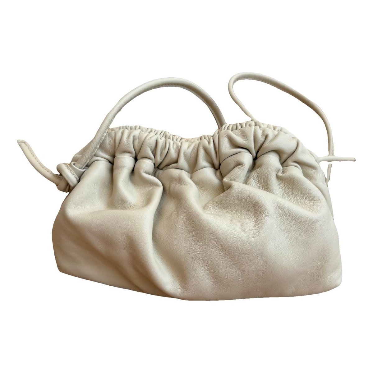 Cloud leather clutch bag