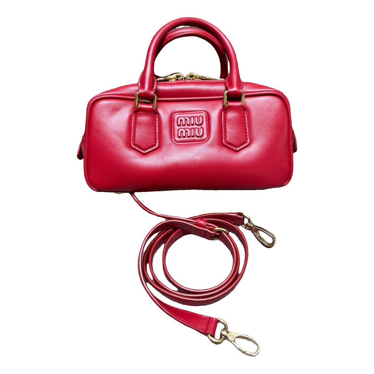 Arcadie leather handbag