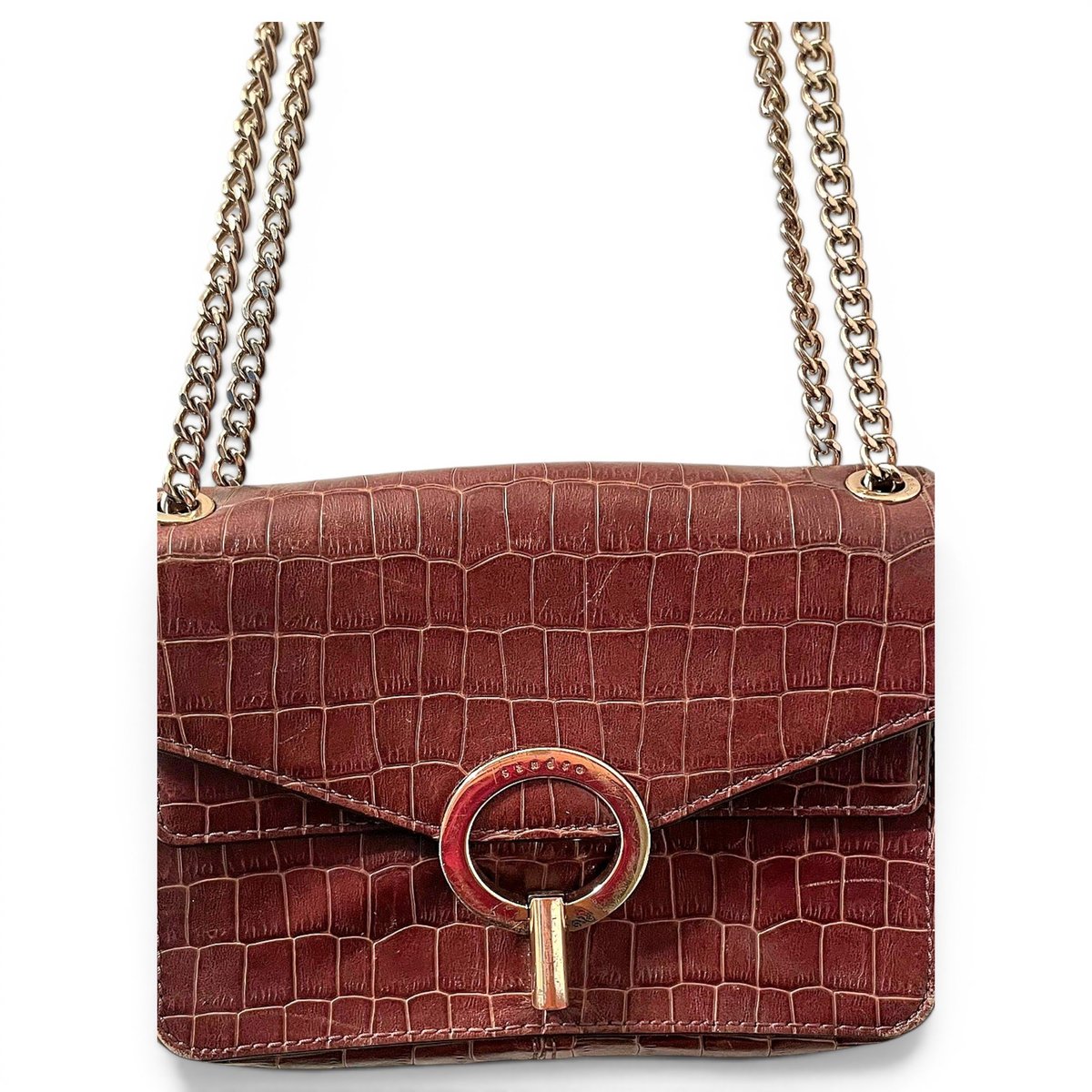 Yza leather handbag