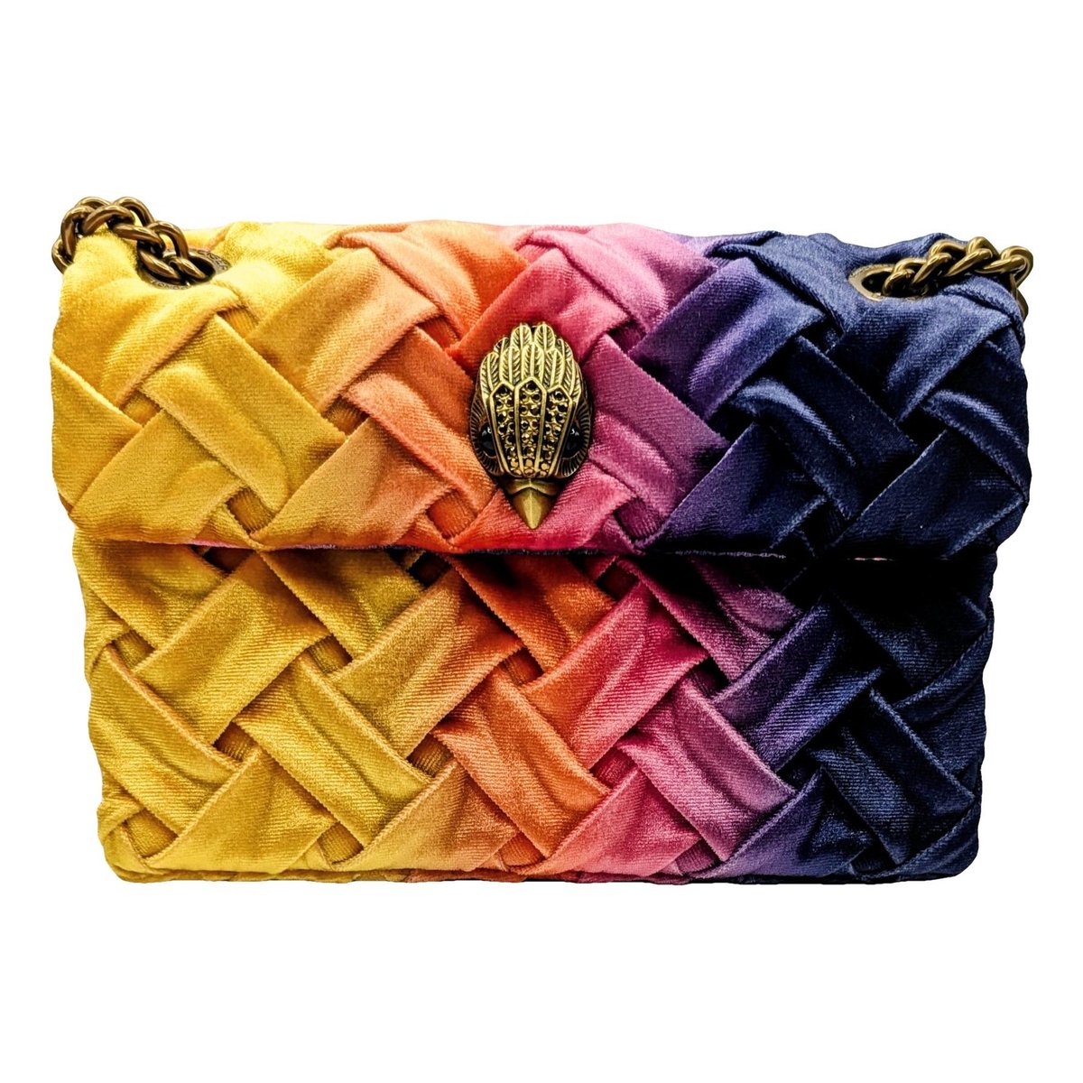 Velvet handbag