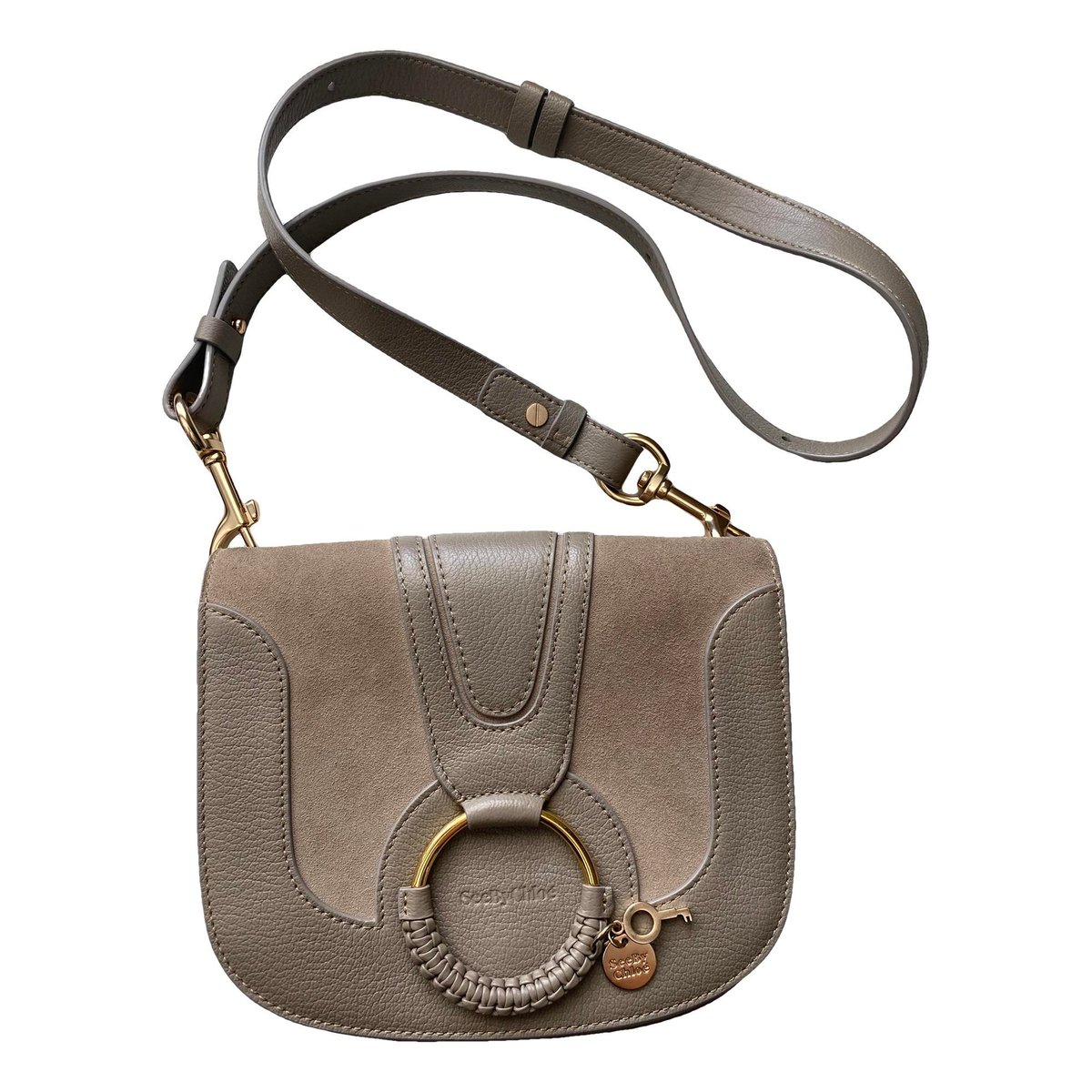 Leather crossbody bag