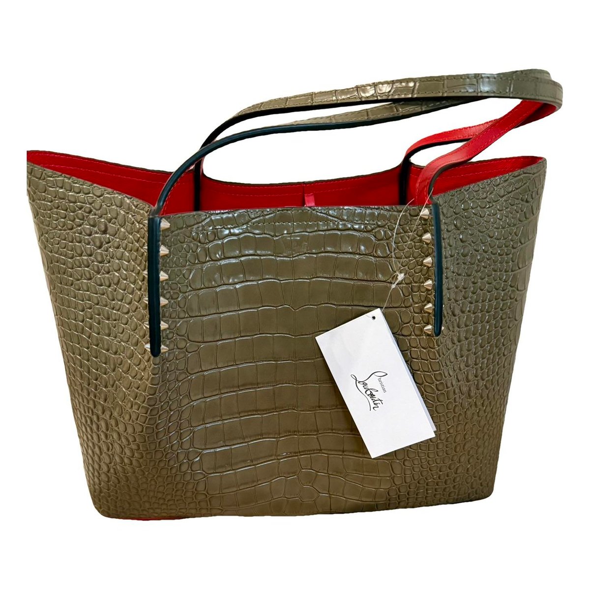Cabarock leather tote