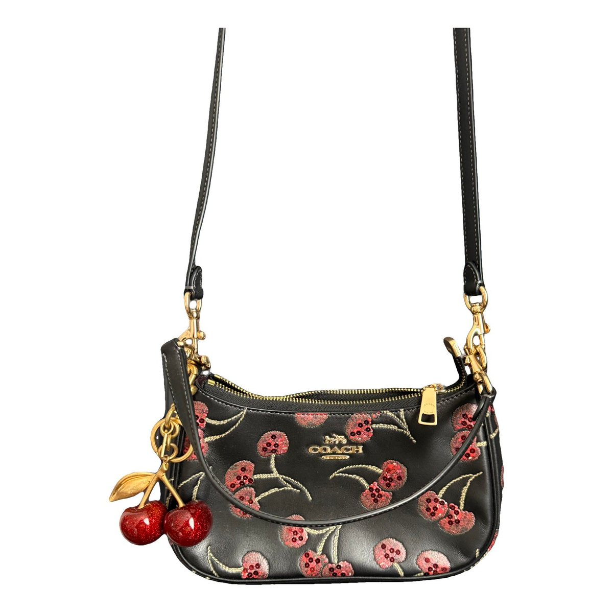 Leather crossbody bag