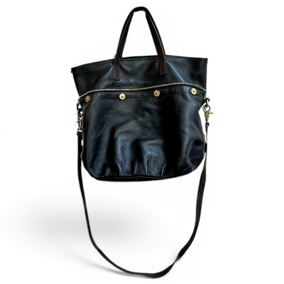 Mitzy leather tote