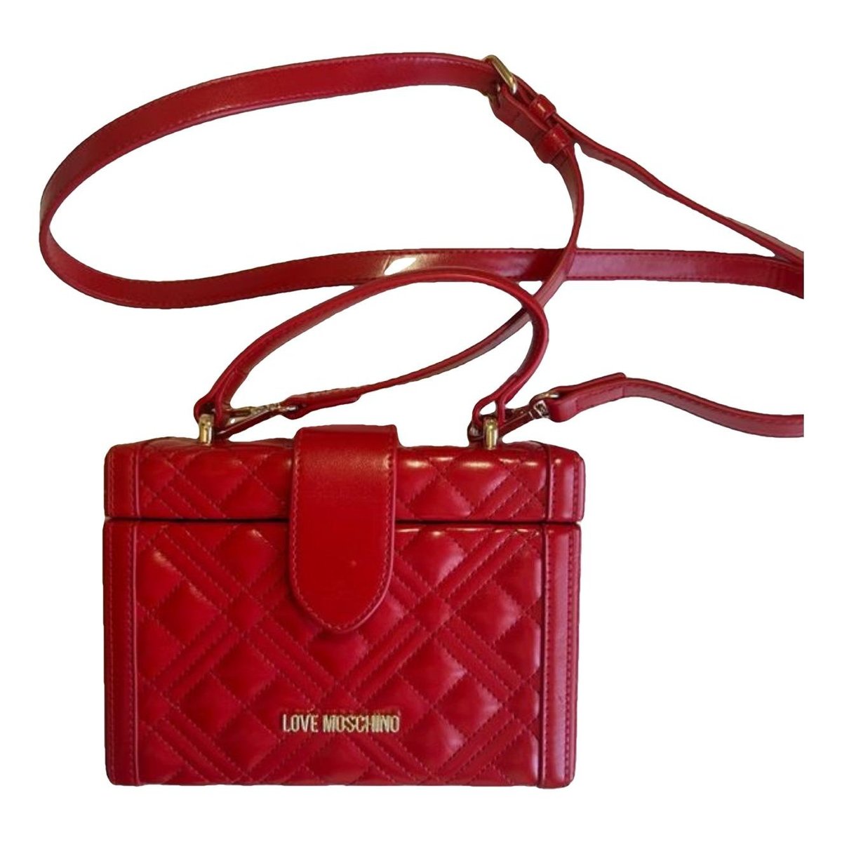 Patent leather mini bag