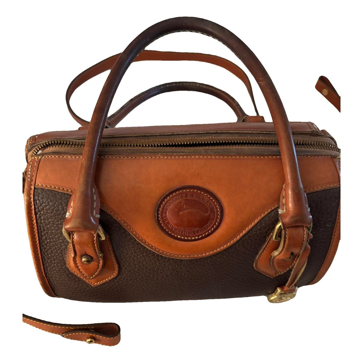 Leather crossbody bag