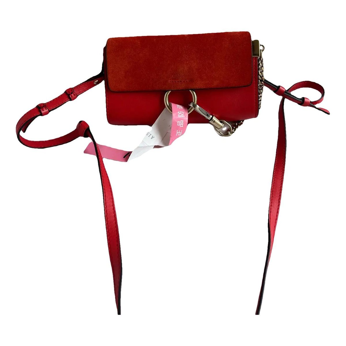 Faye leather crossbody bag