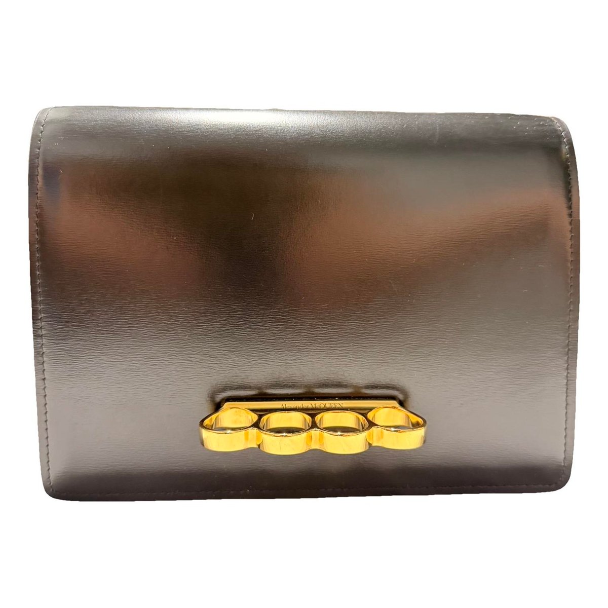 Knuckle leather bag