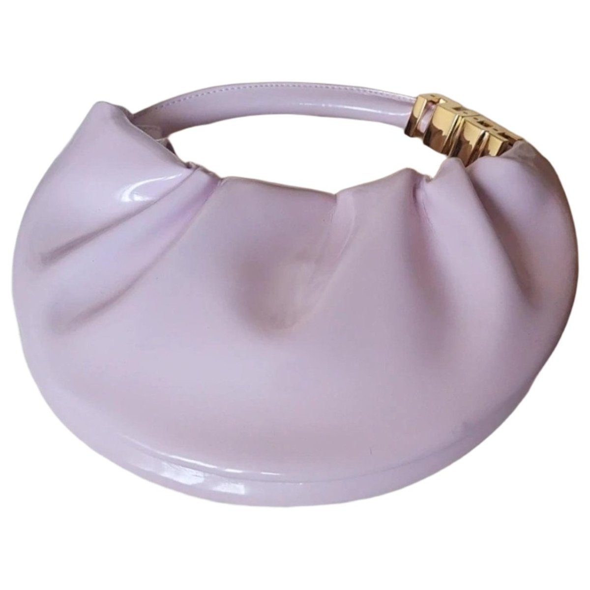 Patent leather handbag