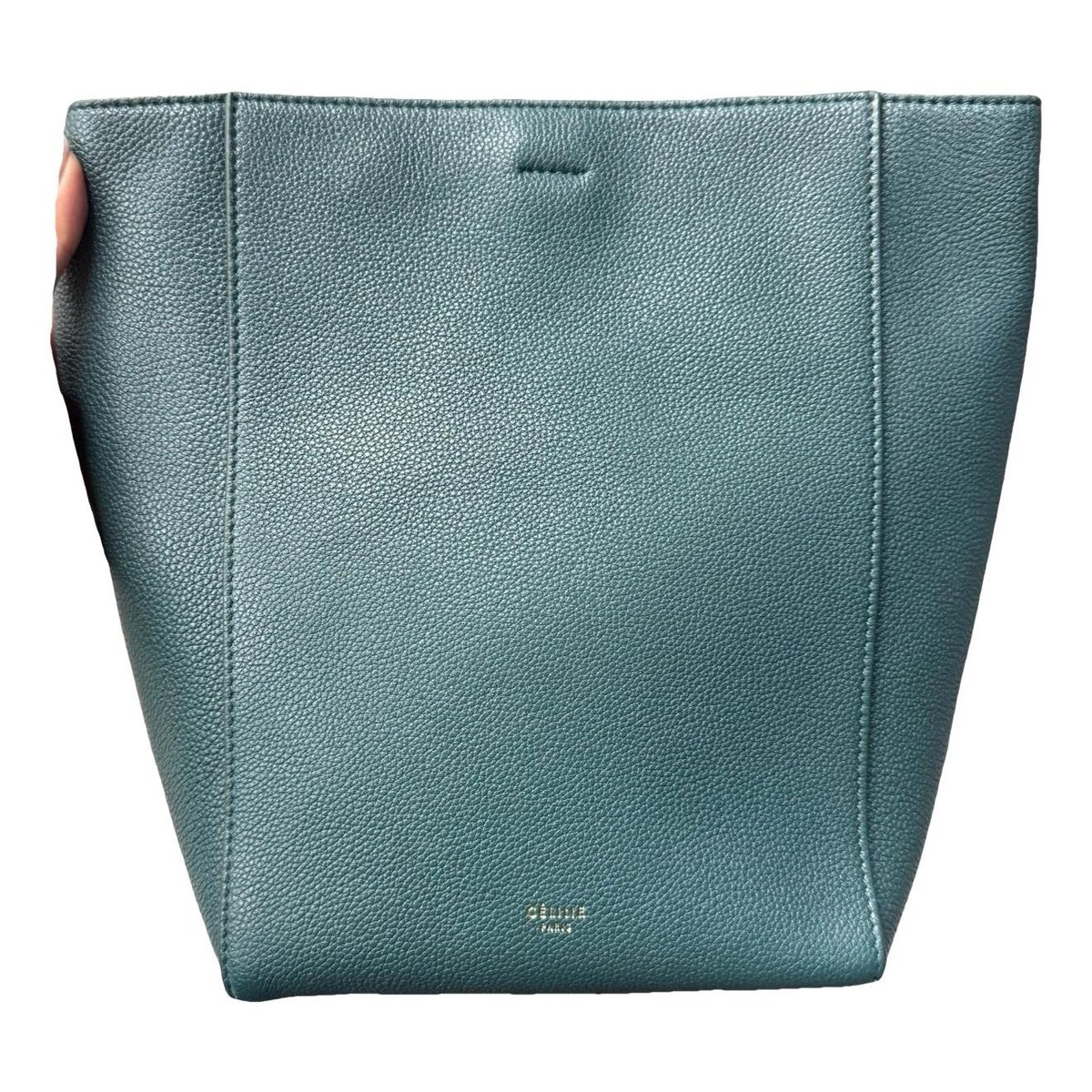 Seau Sangle leather mini bag