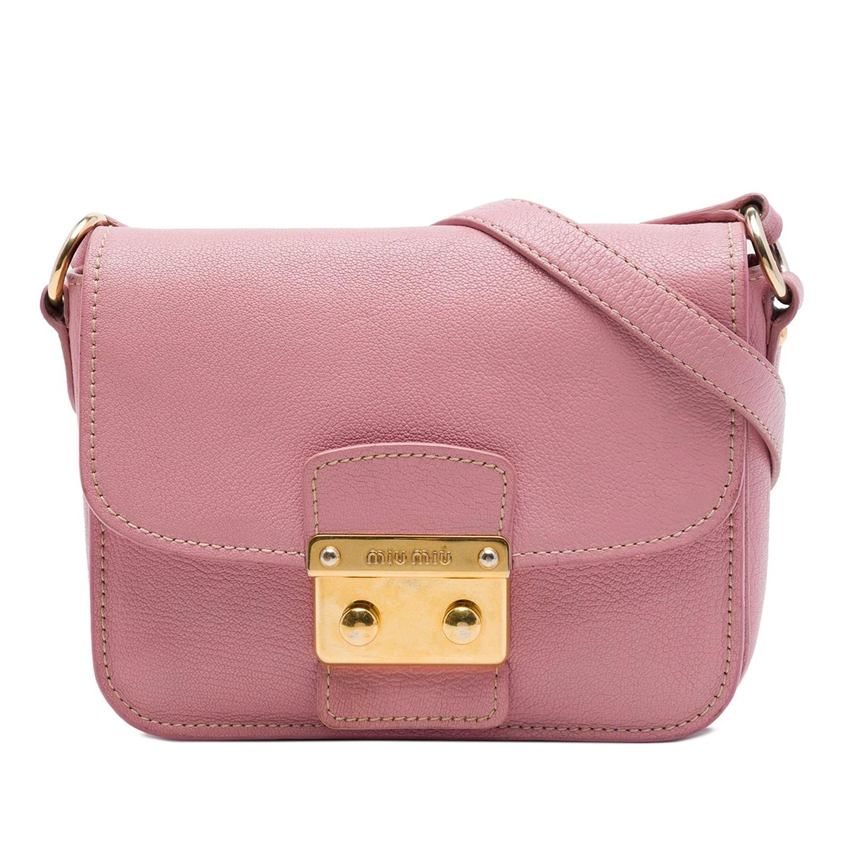 Madras leather handbag