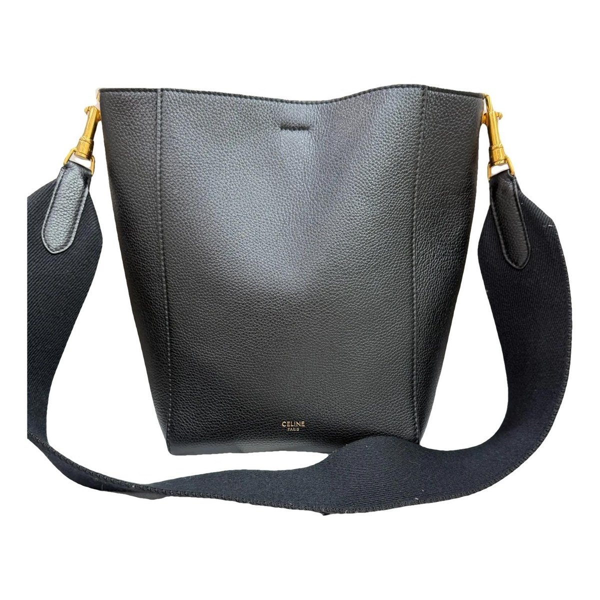 Seau Sangle leather tote