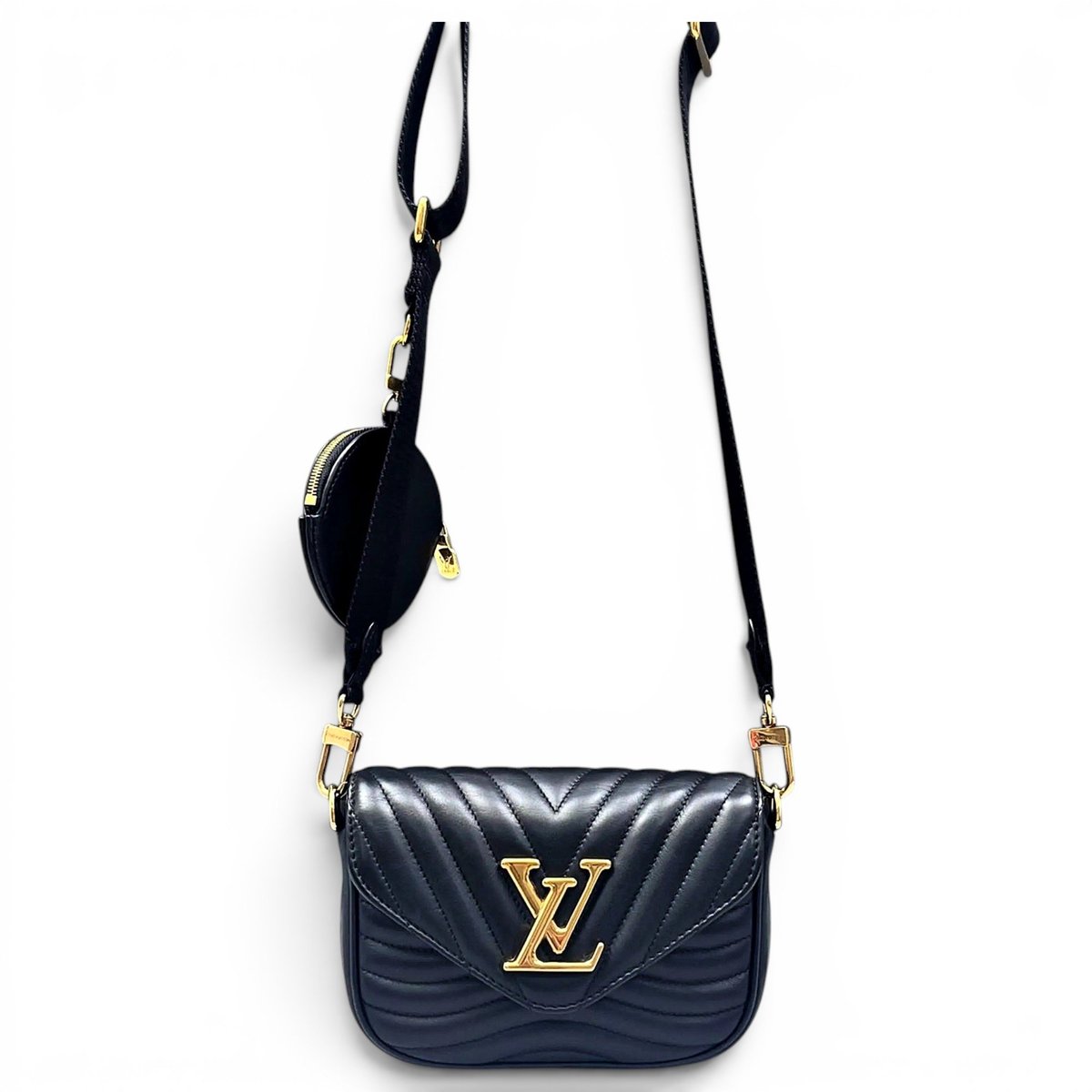 Multi-Pochette New Wave leather crossbody bag