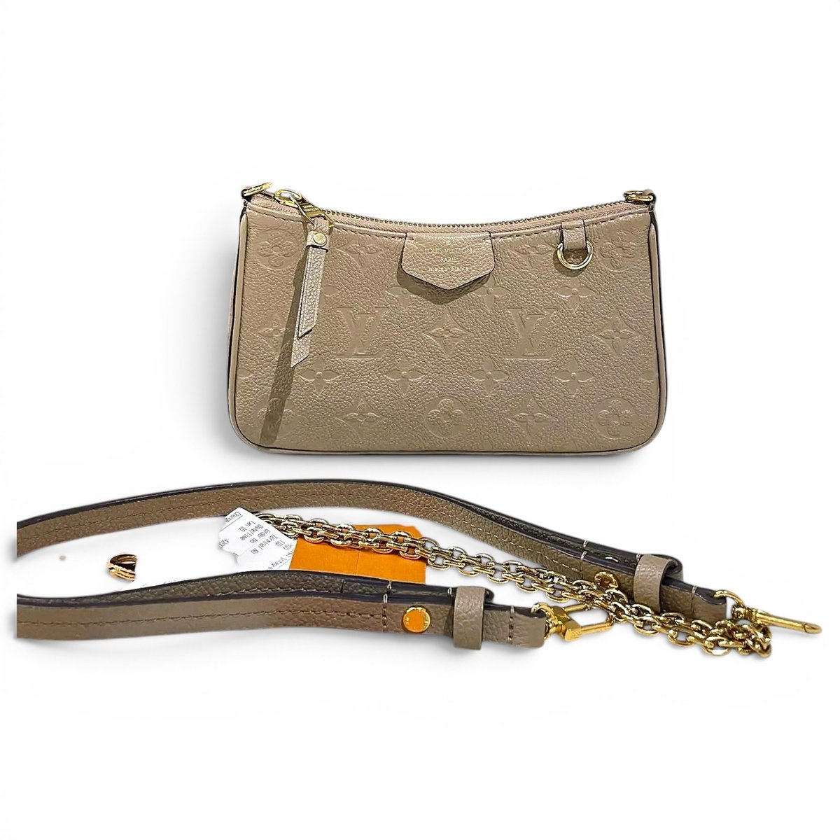 Easy Pouch On Strap leather crossbody bag