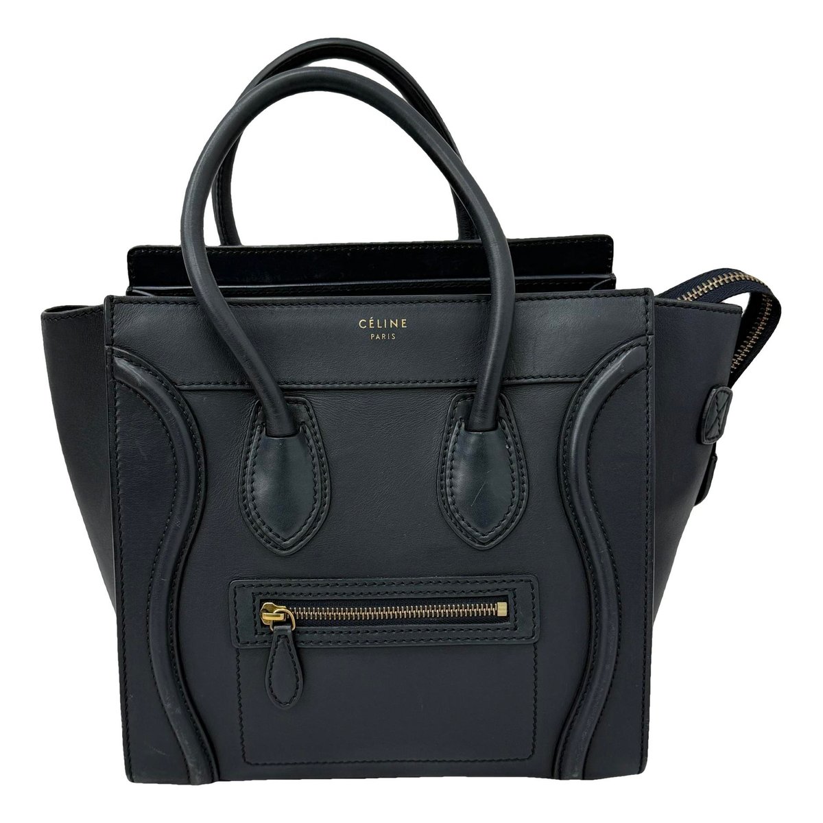 Luggage leather handbag