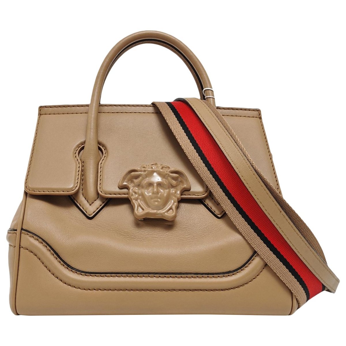 Palazzo Empire leather handbag