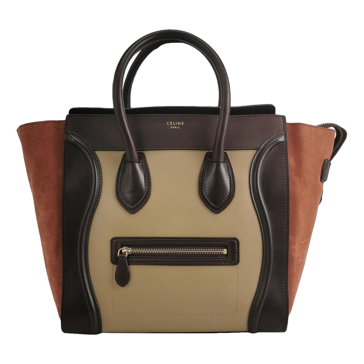 Luggage leather tote