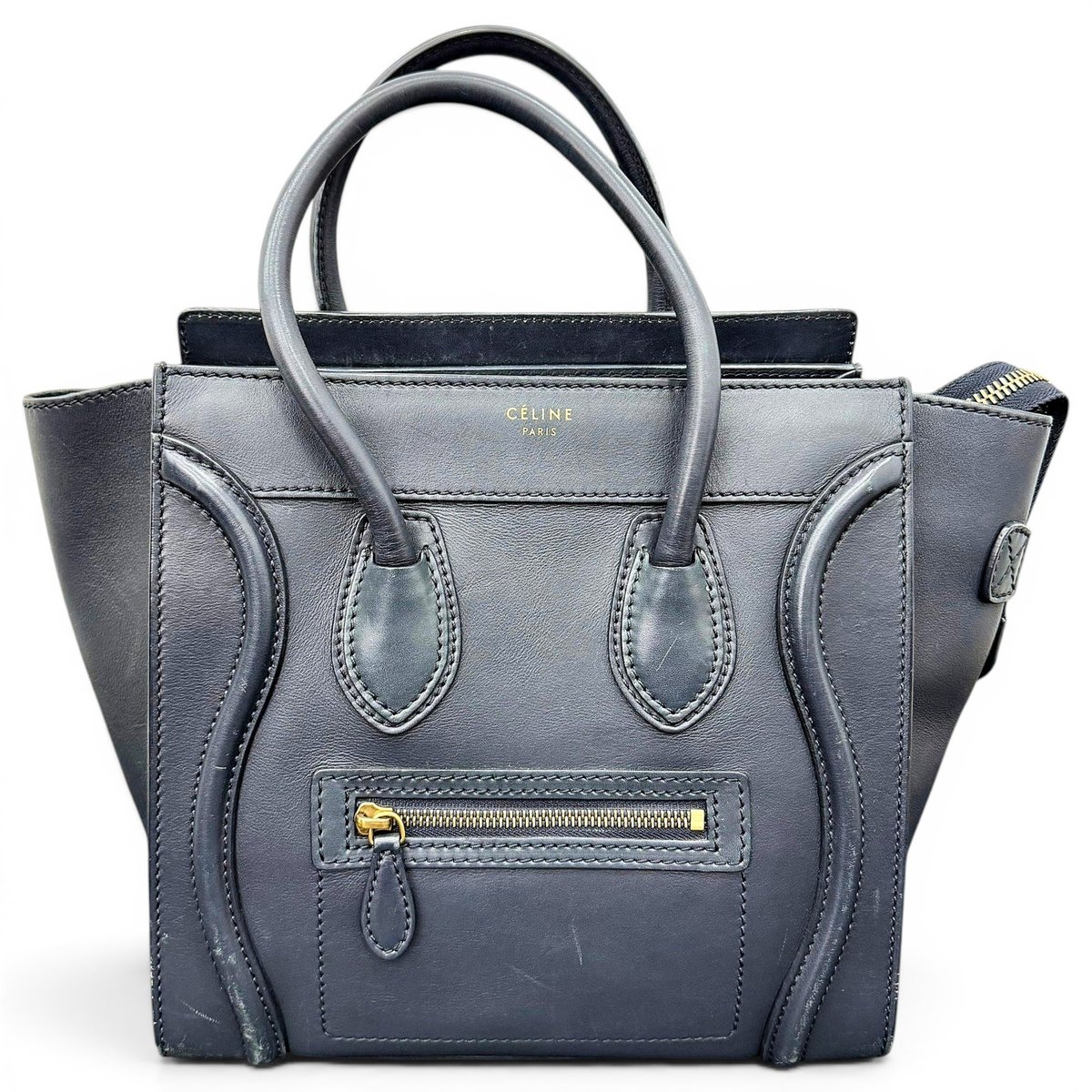 Luggage leather handbag