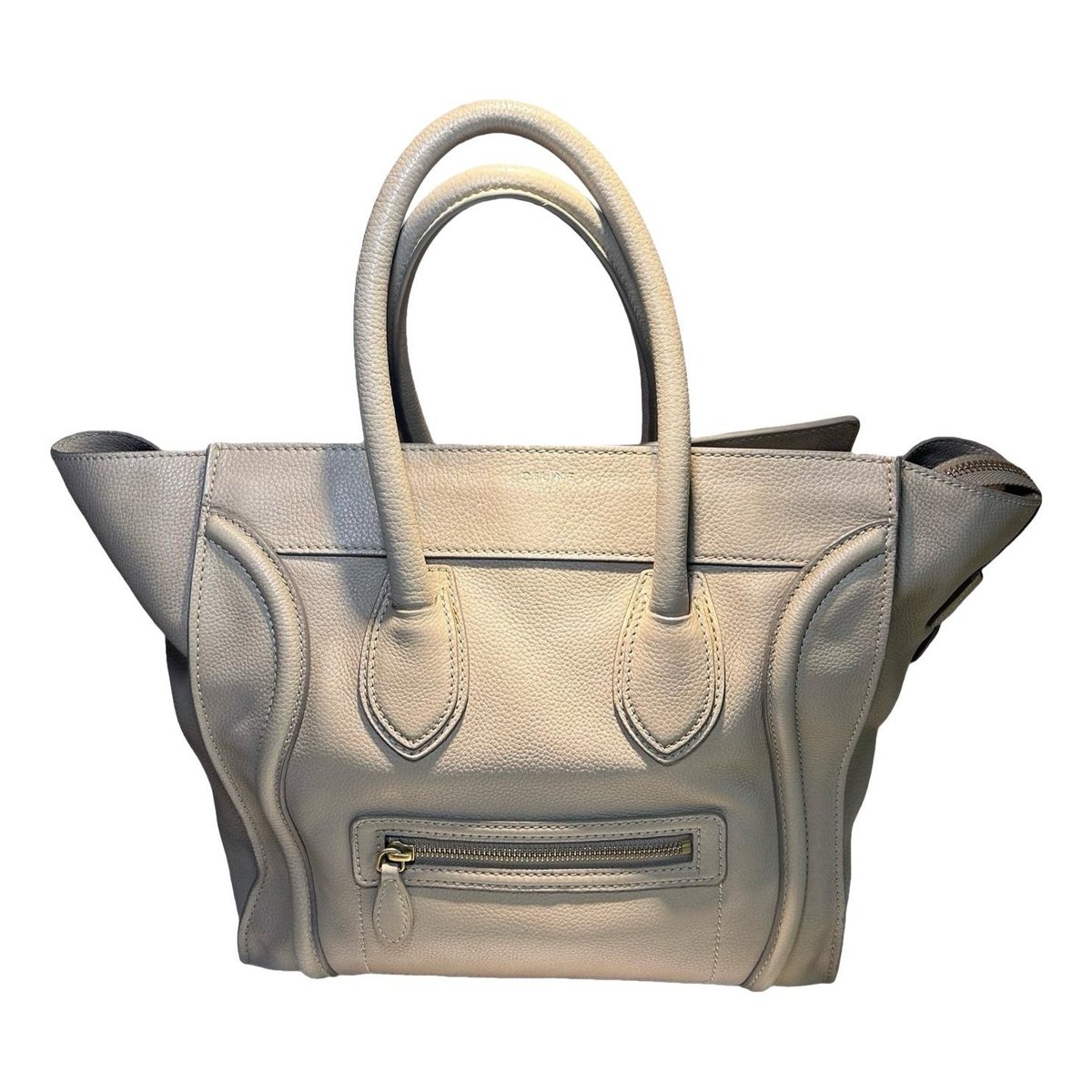 Luggage leather handbag