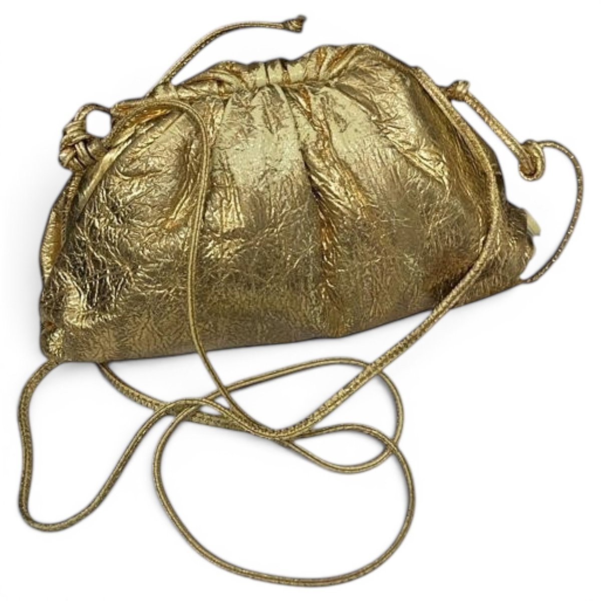 Pouch leather handbag