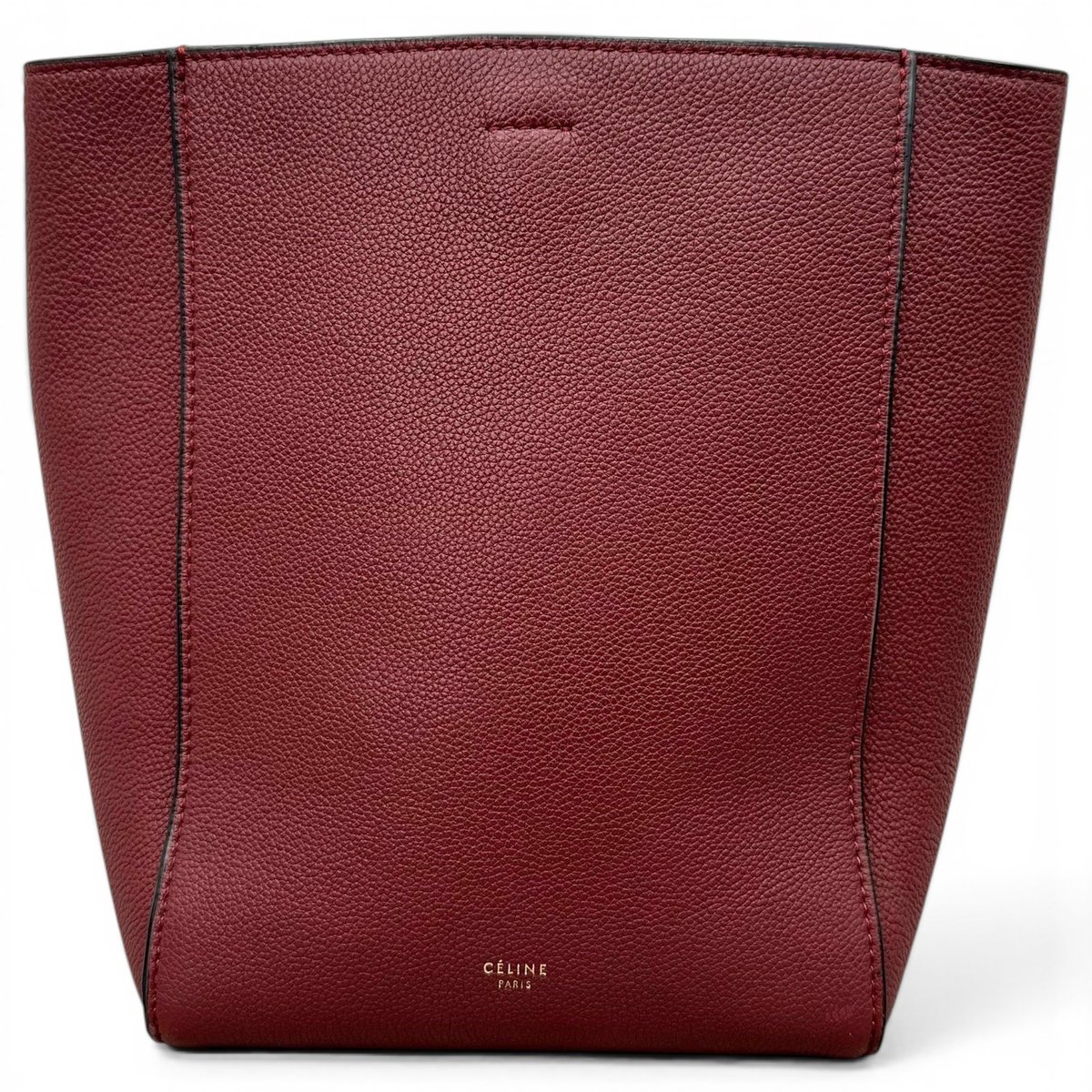 Seau Sangle leather handbag
