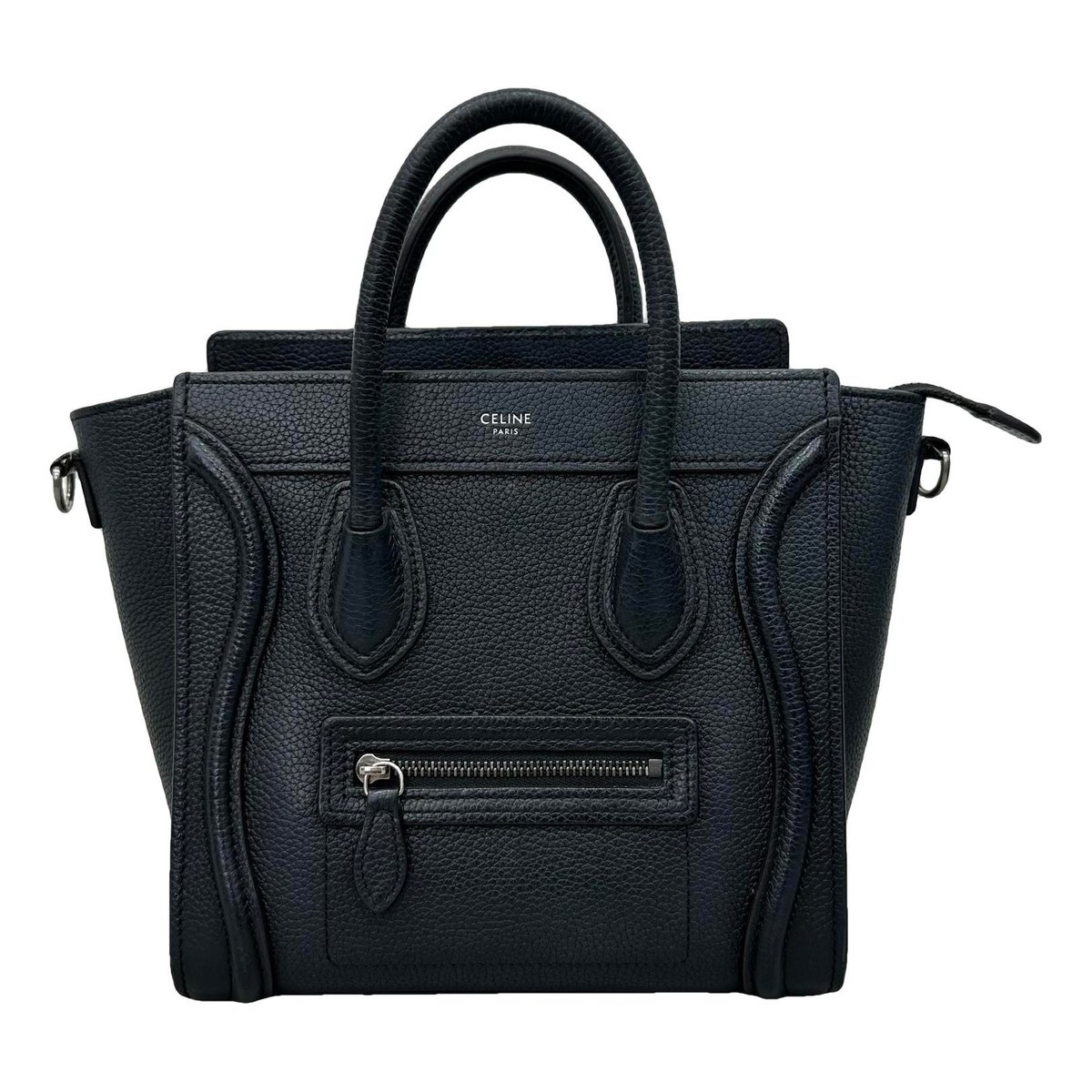 Nano Luggage leather handbag