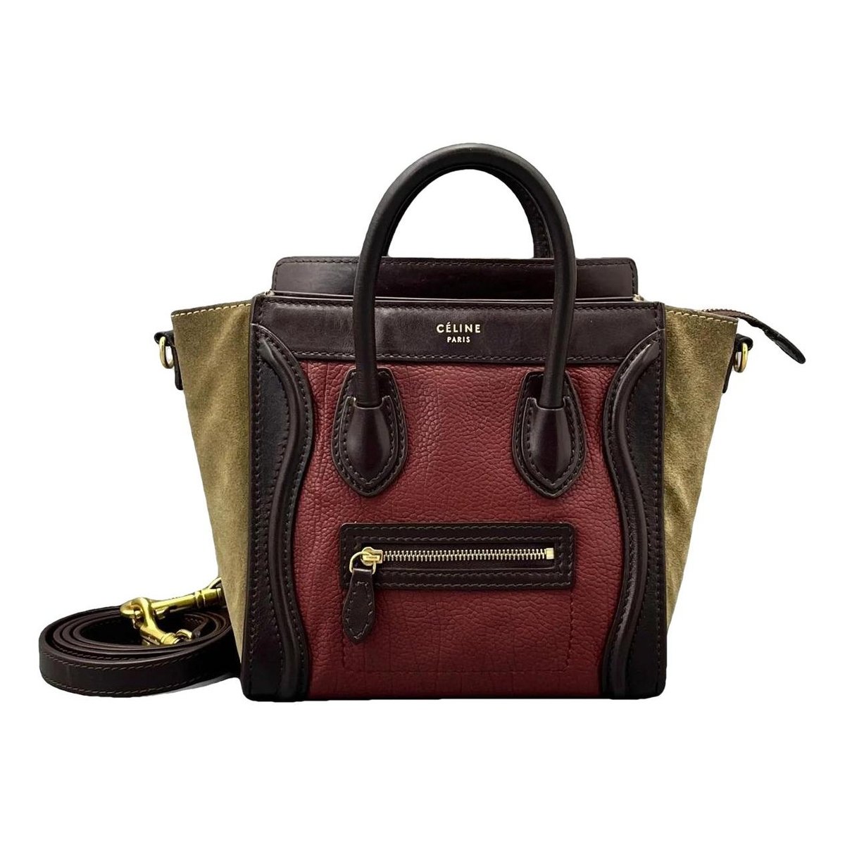 Nano Luggage leather mini bag