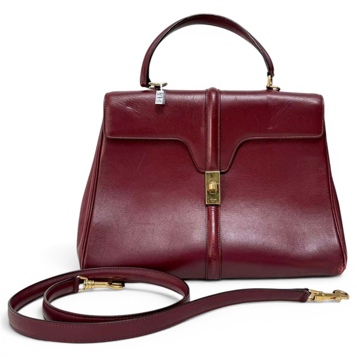 Sac 16 leather handbag