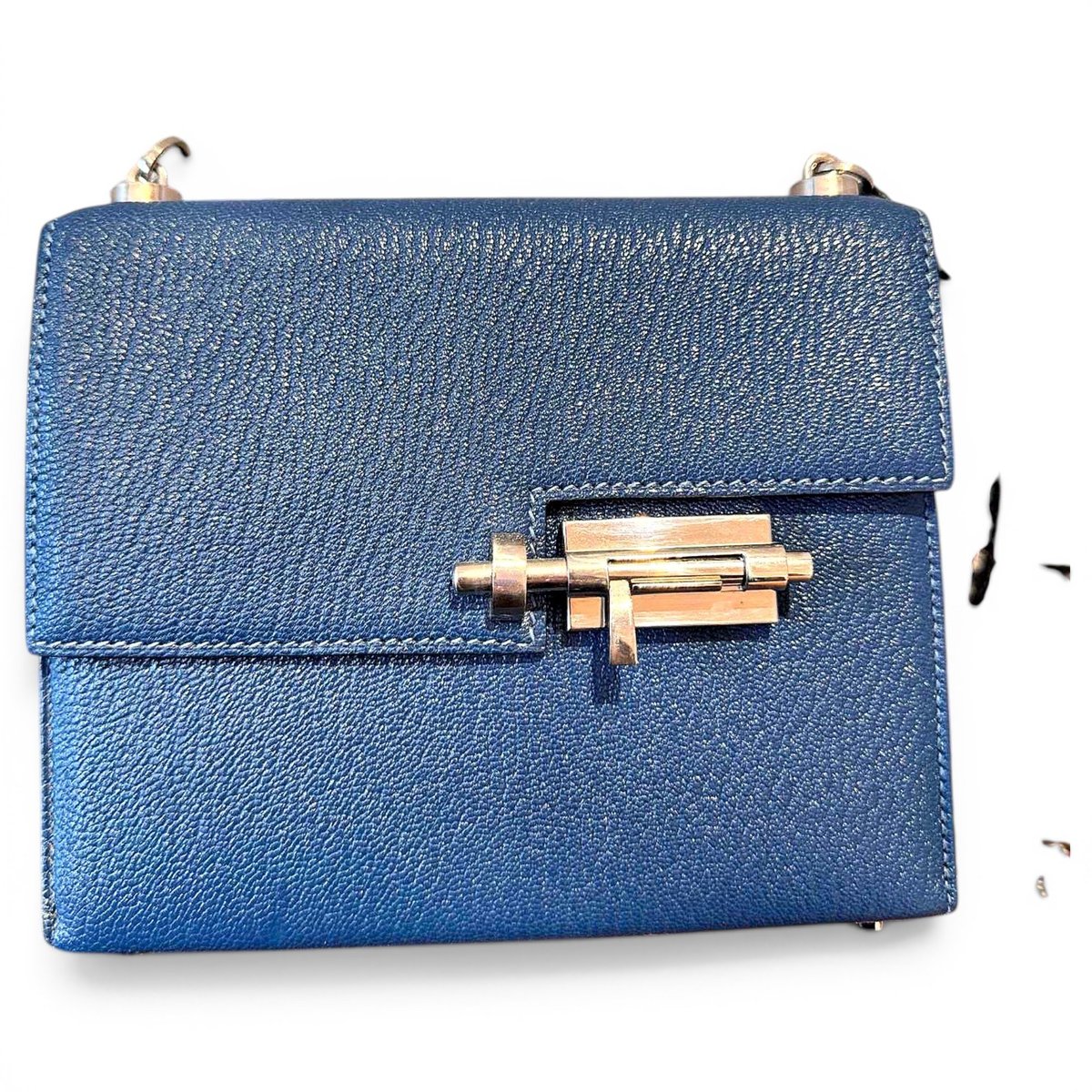Verrou leather handbag
