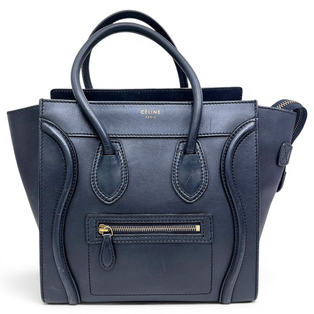 Luggage leather handbag