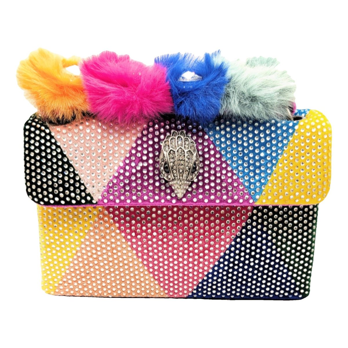 Velvet handbag