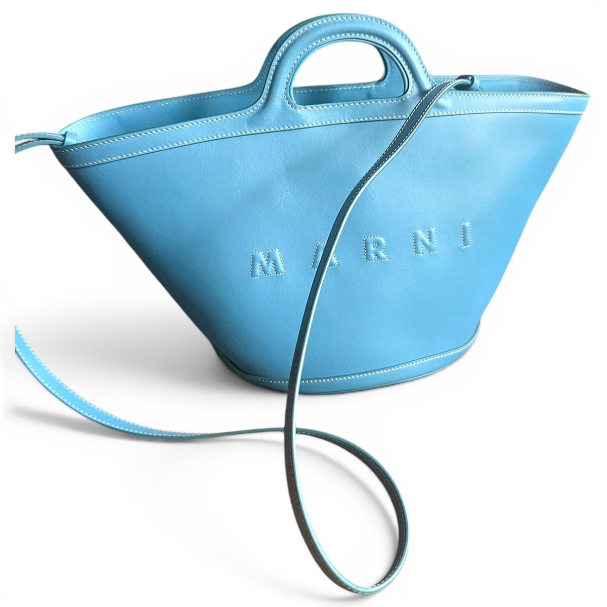 Tropicalia leather crossbody bag