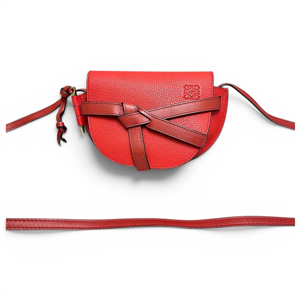 Gate leather handbag
