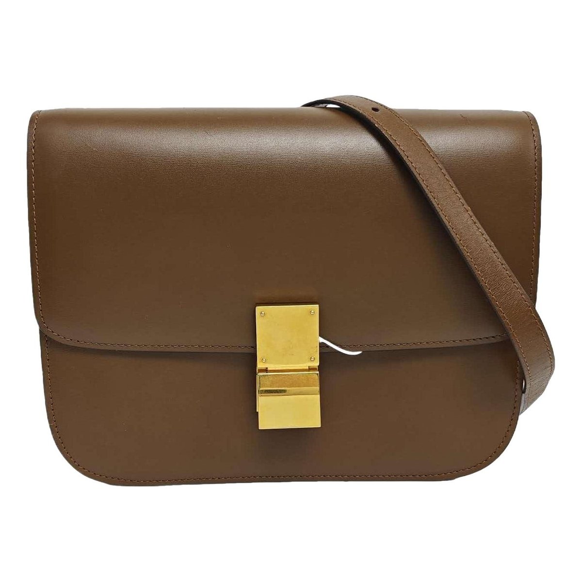 Classic leather crossbody bag
