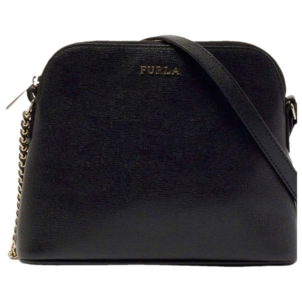 Leather crossbody bag