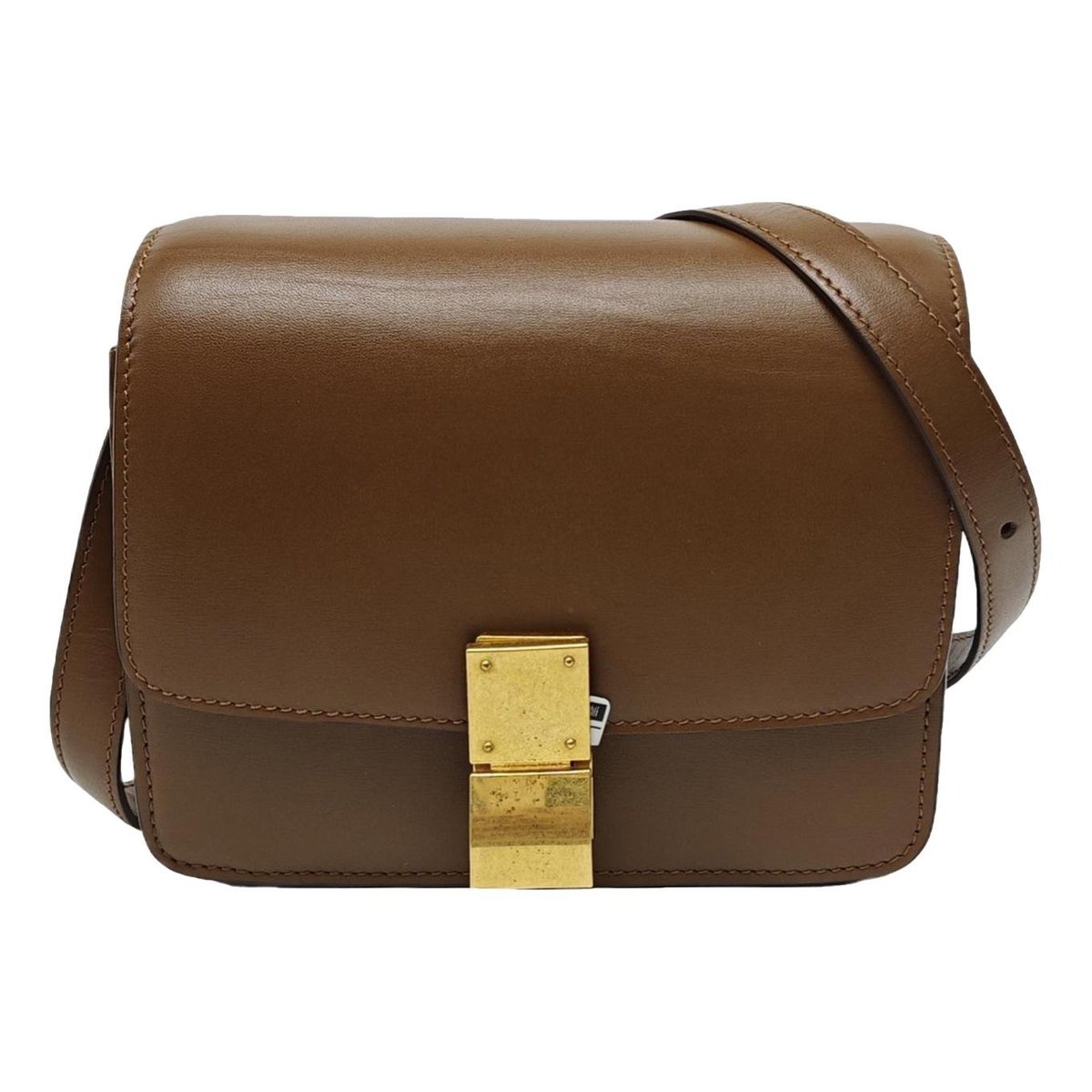 Classic leather crossbody bag