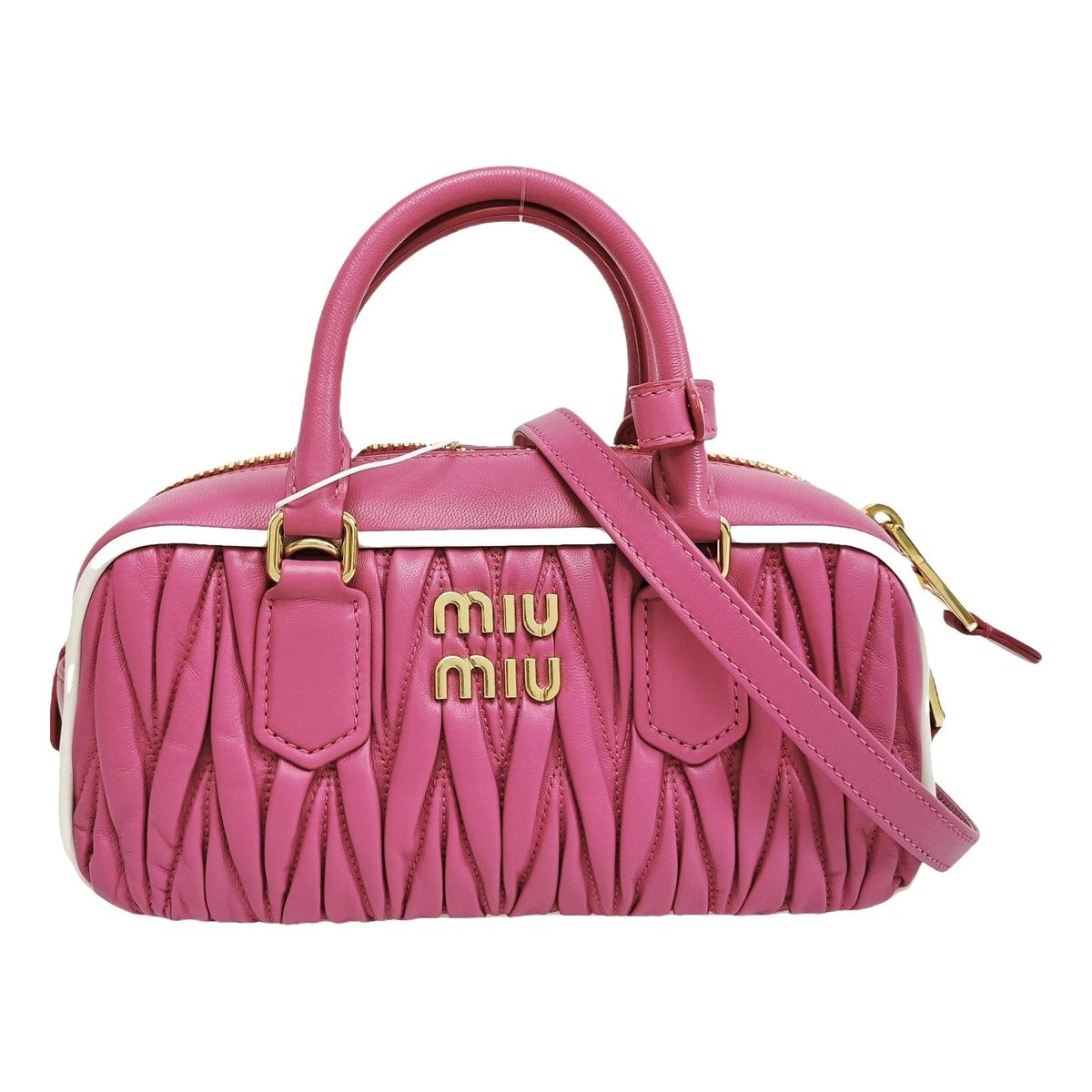 Arcadie leather handbag