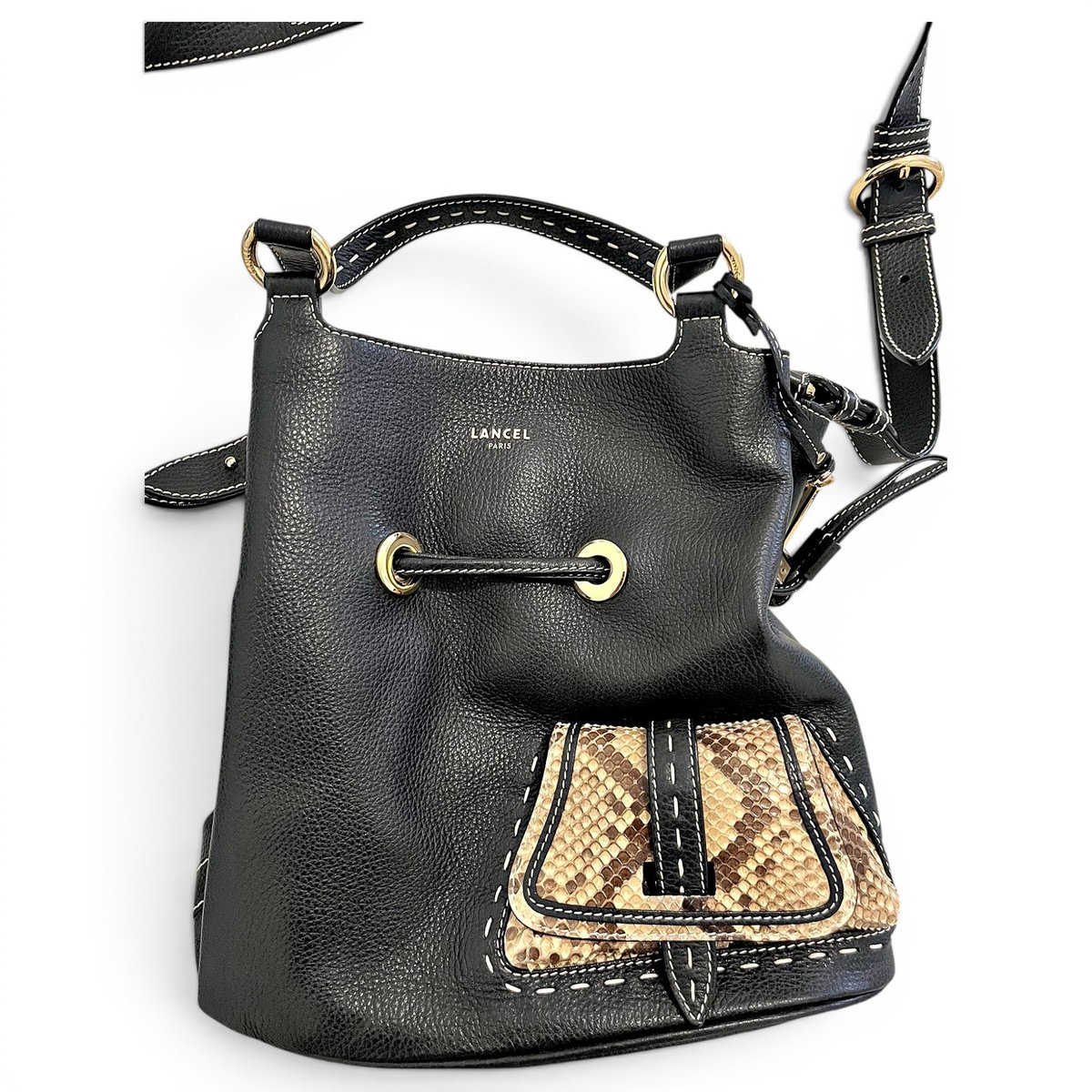 1er Flirt leather handbag