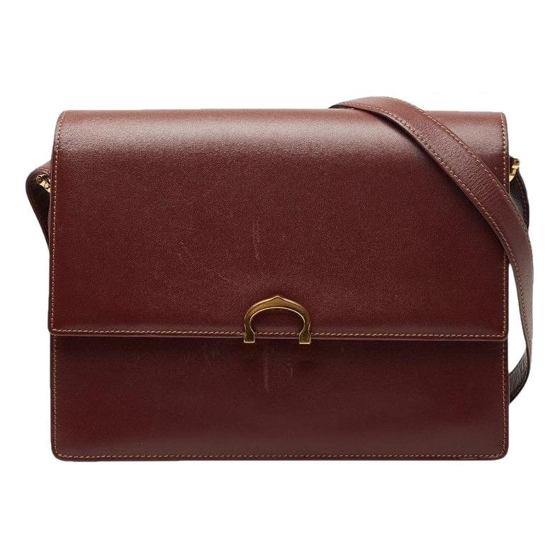 Leather crossbody bag