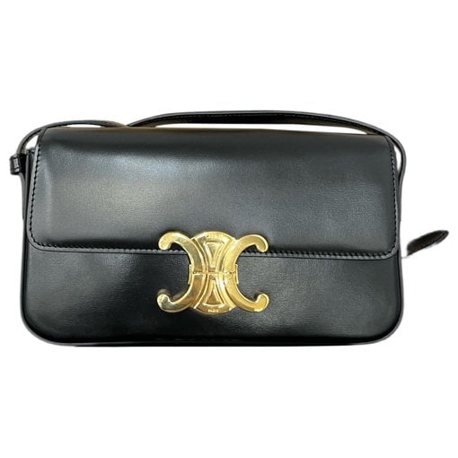 Triomphe Long leather handbag