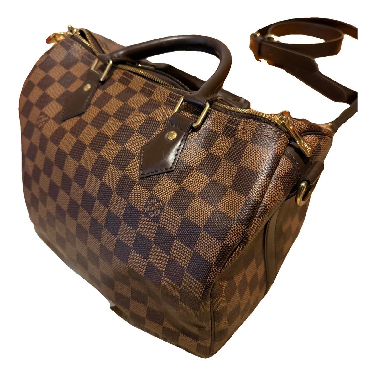 Speedy Bandoulière leather handbag