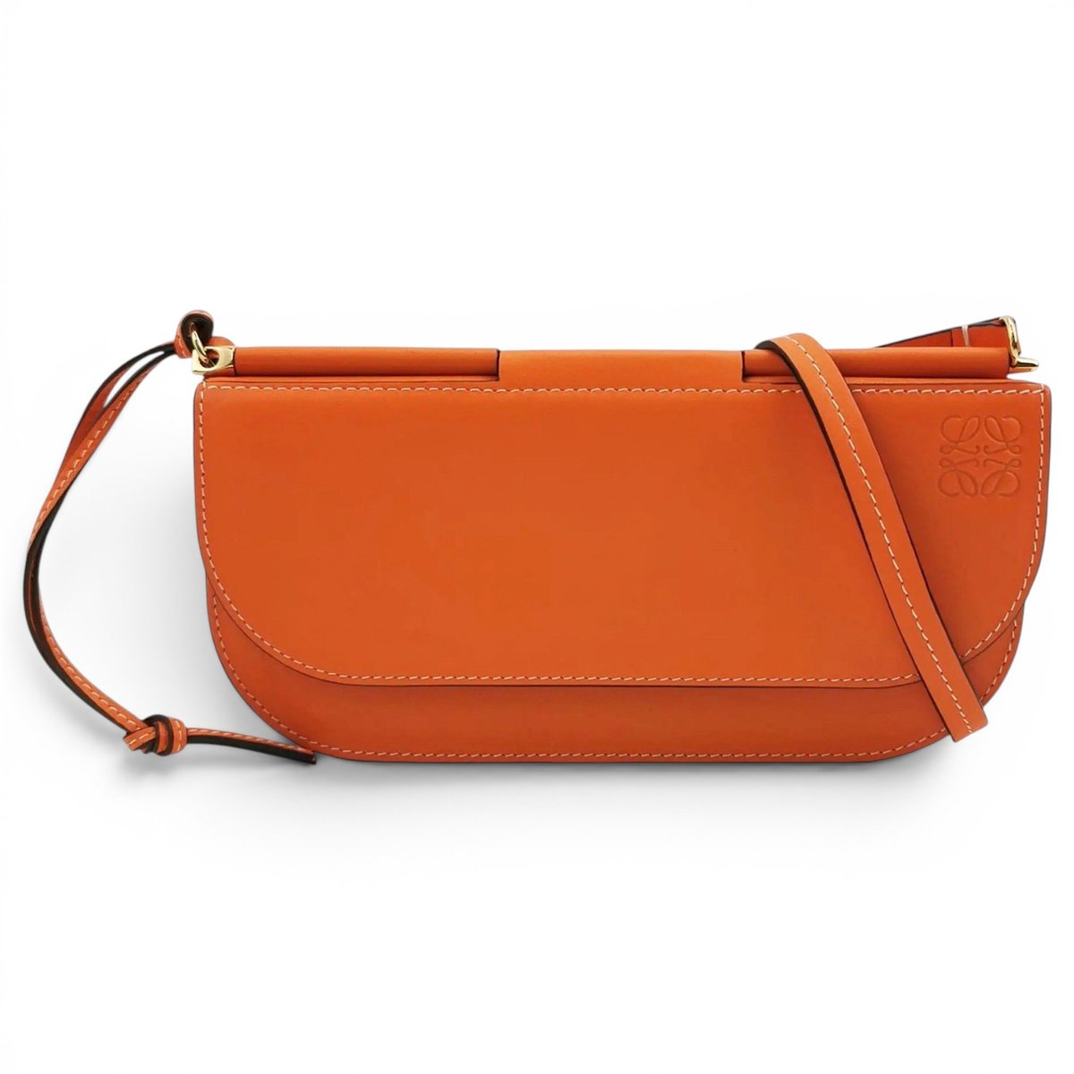 Gate leather crossbody bag