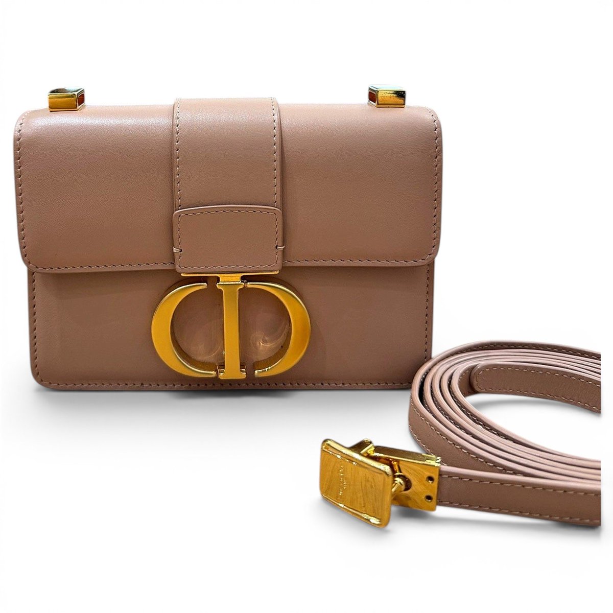 30 Montaigne Box leather handbag